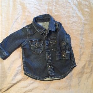 BABY GAP Denim Snap Shirt